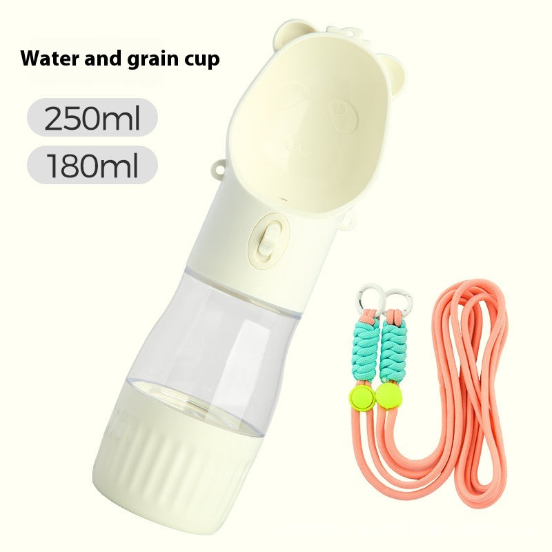 2-in-1 Portable Dog Water Bottle